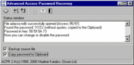 Advanced Access Password Recovery screenshot